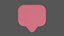 Instagram Like Heart 3D