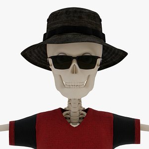 Skeleton Cartoon Scary