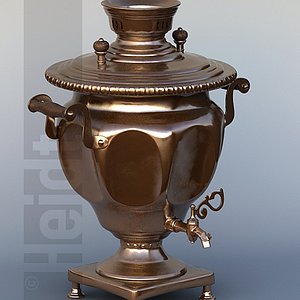 russian samovar 3d model