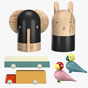 Baba Money Bank Duotone Cars Songbird Ruth 3D model