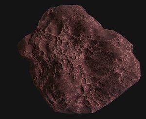 asteroid v3 Low poly