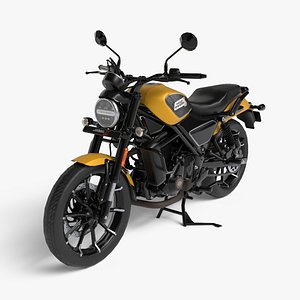 Harley Davidson X440 - Vivid Mustard - Game Ready 3D Model