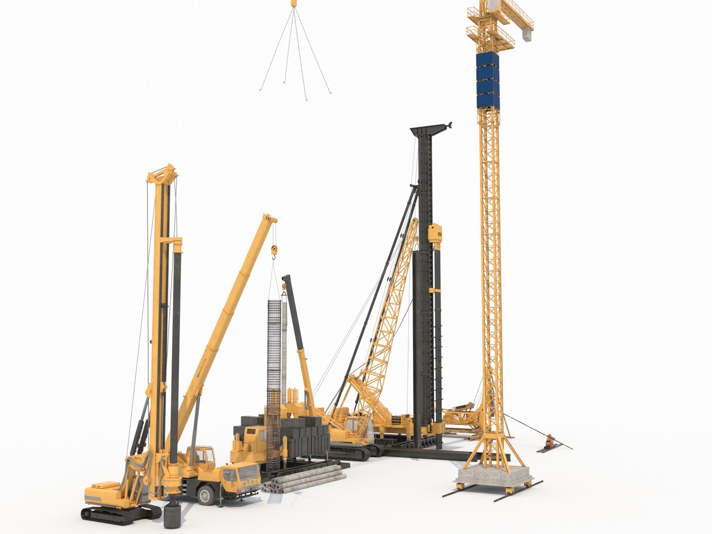 3D Construction Equipment - TurboSquid 2128859