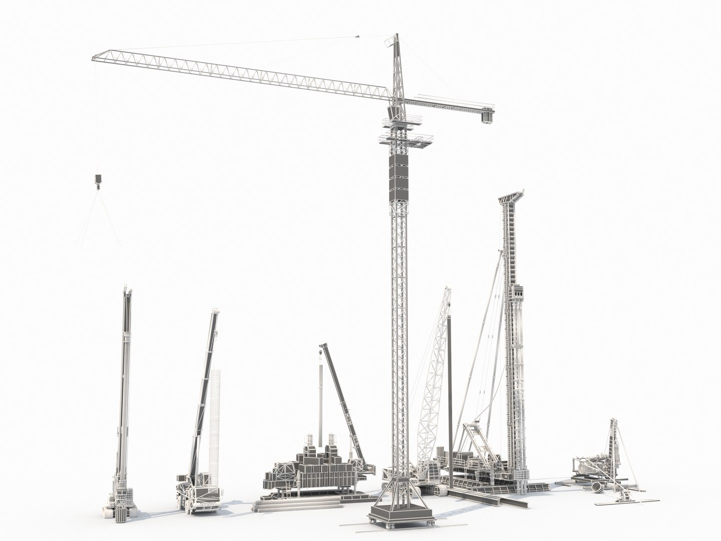 3D Construction Equipment - TurboSquid 2128859