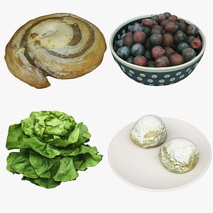 Food Collection 18 Mixed 3D model