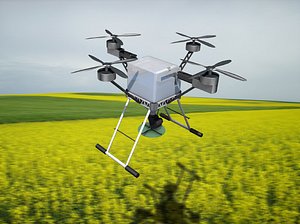 3D drone agricultural