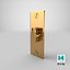 Door Lock Deadlatch Golden V02