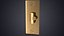 Door Lock Deadlatch Golden V02
