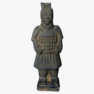 terracotta warrior chinese 3D model