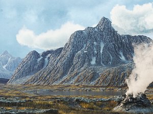 Iceland Landscape 3D model
