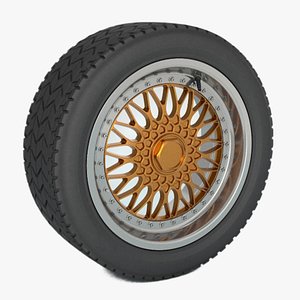 BBS-Wheel-Rim-3D Printable Model