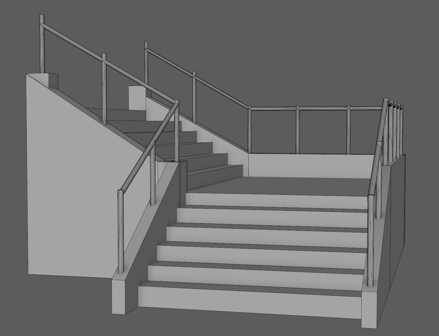 Free Stair Old 3D Model - TurboSquid 1456688