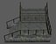 stair old 3D model