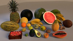 3D fruit