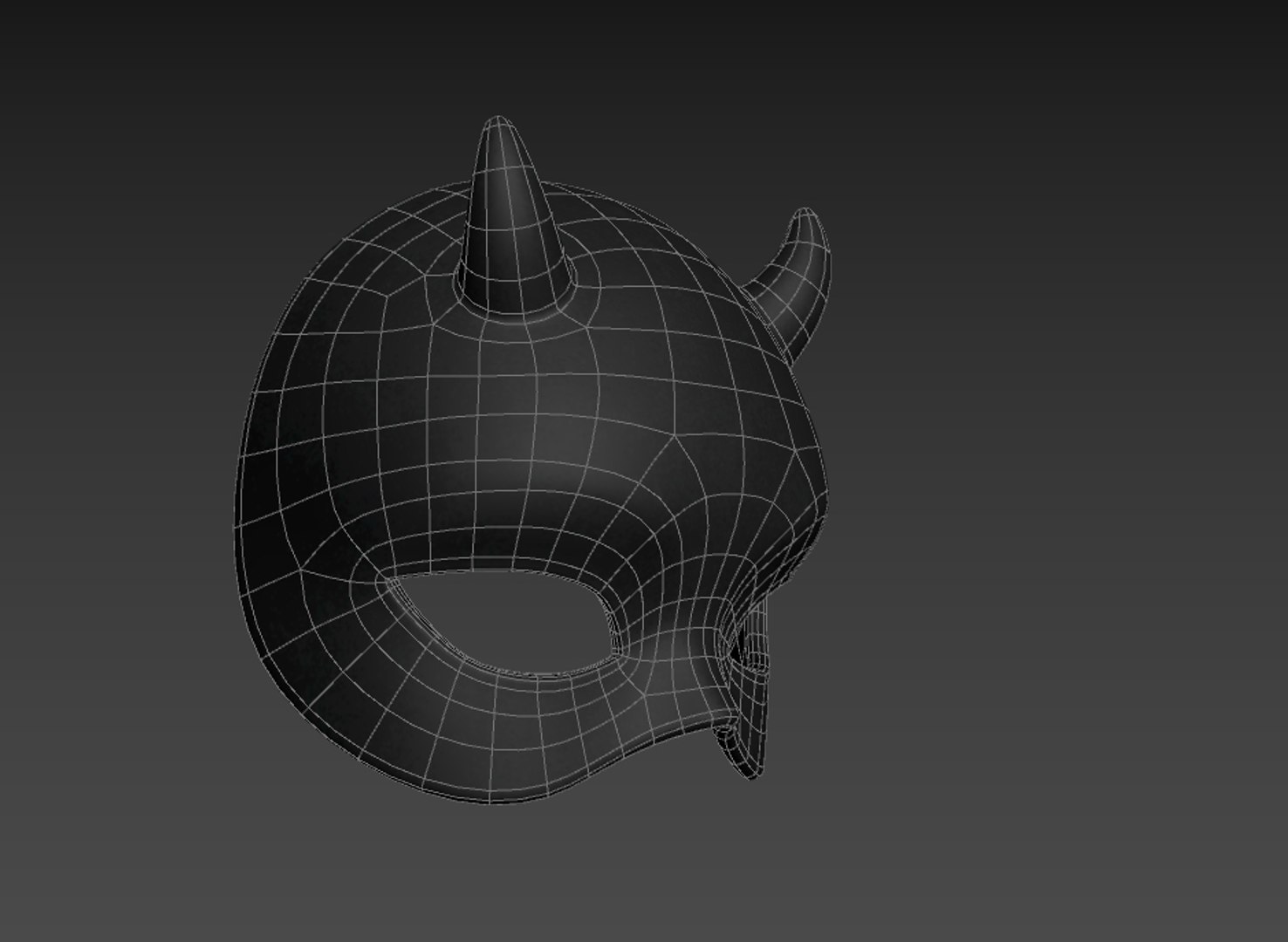 Devil mask 3D - TurboSquid 1512029