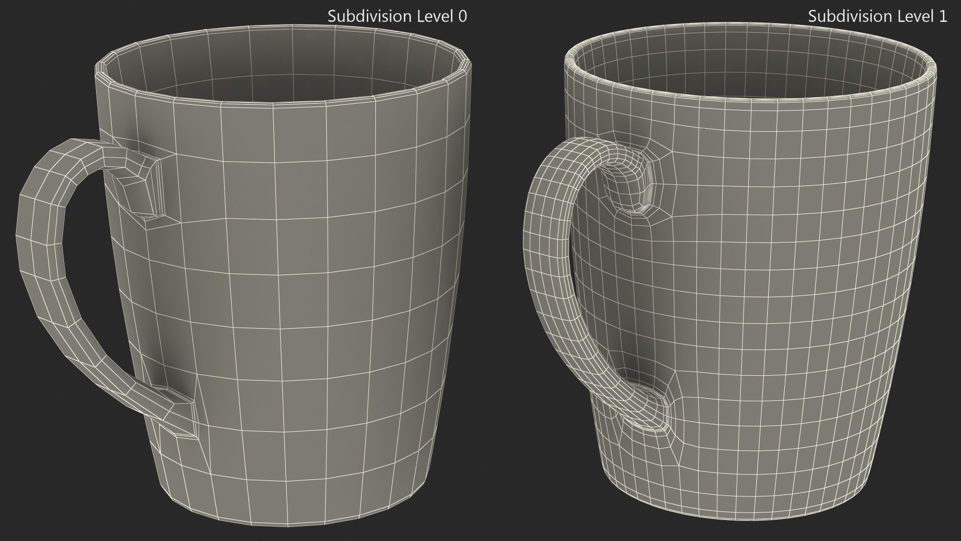 3D Mockup Ceramic Mug Gold model - TurboSquid 1948157