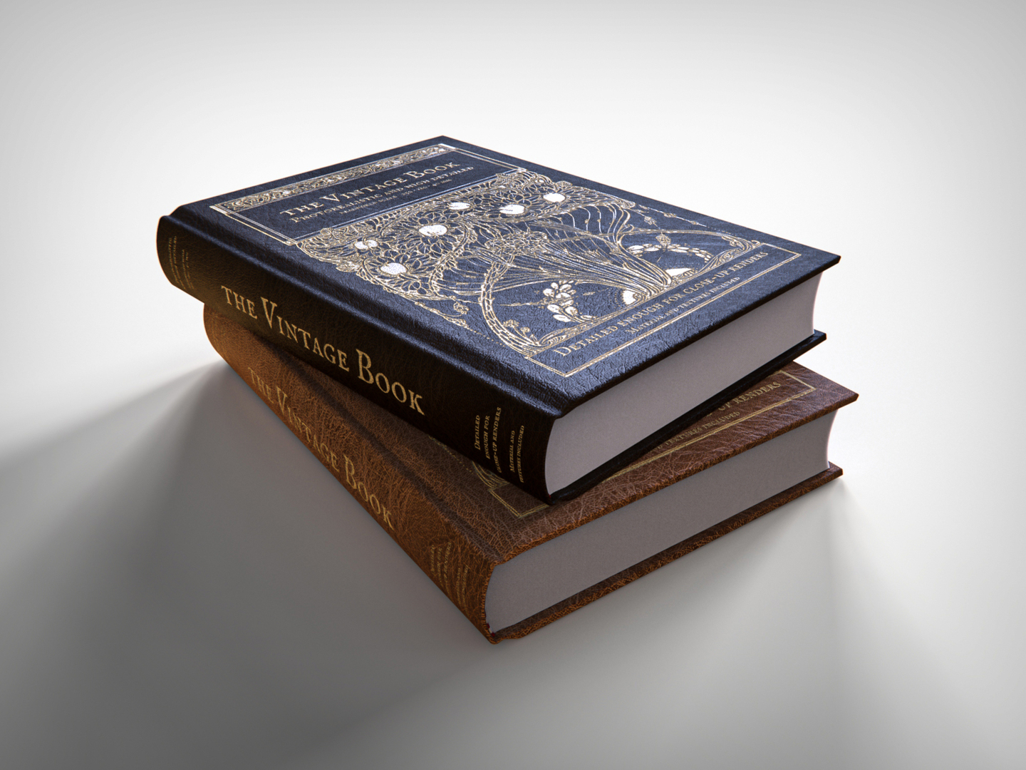 빈티지 책 3D 모델 - TurboSquid 1795822