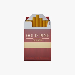 3D Cigarette Pack