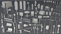 Street Collection 2 - 60 pieces
