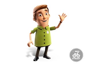 Joey Cartoon Man