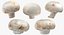 Collezione Mashrooms Bianco e Crimino 01 - 8 modelli