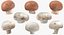 Collezione Mashrooms Bianco e Crimino 01 - 8 modelli