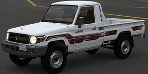 Toyota Land Cruiser Pickup j79 Shas 2010 to 2023 whitout engine