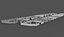 Concrete Wall set 02 3D model