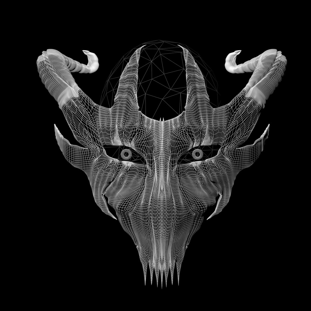 3d Demon Mask - Turbosquid 1480732