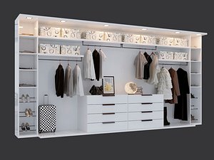 3D women wardrobe