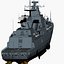 F123 Brandenburg class german frigate