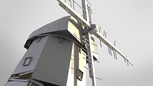 Lowpoly Windmill (c)