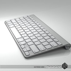 3d keyboard electronics typewriter model