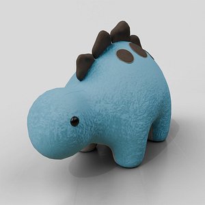 Dinosaur Plush Toy - Stegosaurus model