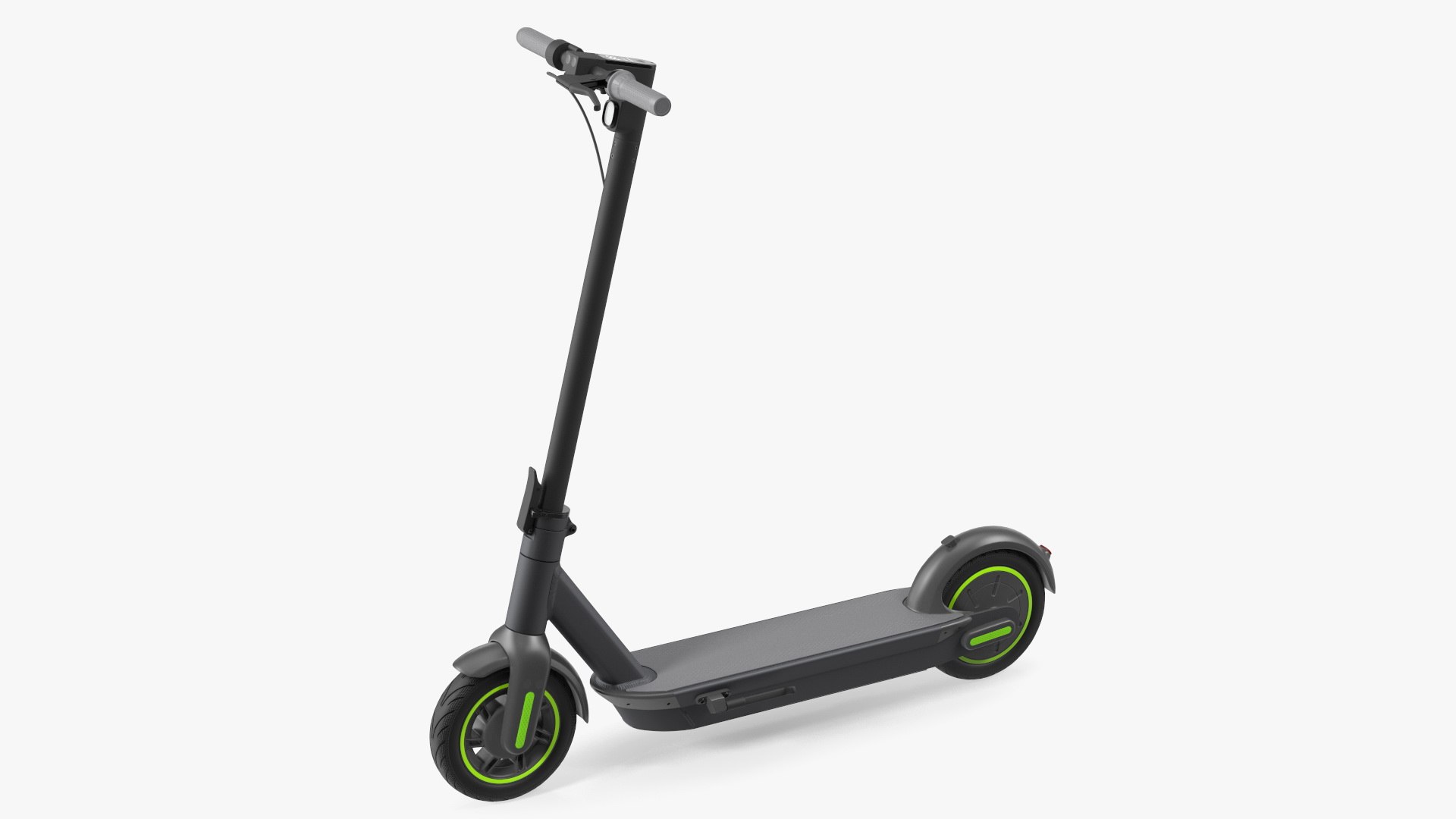 Electric Scooter Rigged for Maya 3D model preview