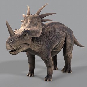 Styracosaurus (Low Poly)
