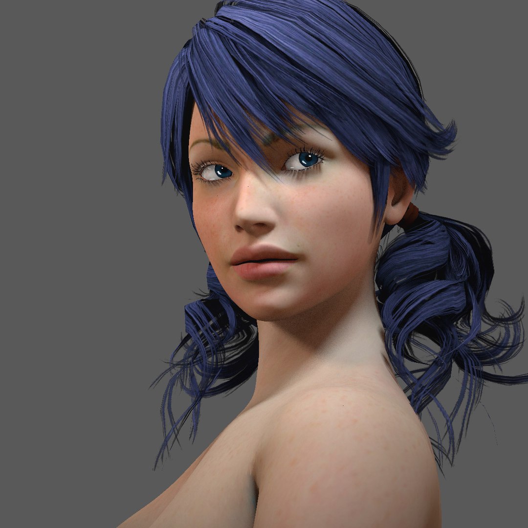 3d Model Female Body