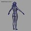 3d model female body