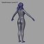 3d model female body