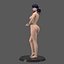 3d model female body