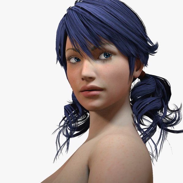 3d model female body