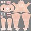 3d model female body