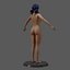 3d model female body