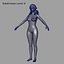 3d model female body
