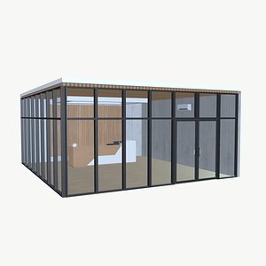 3D Reception area