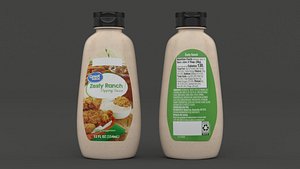 3D model Sauce Bottle