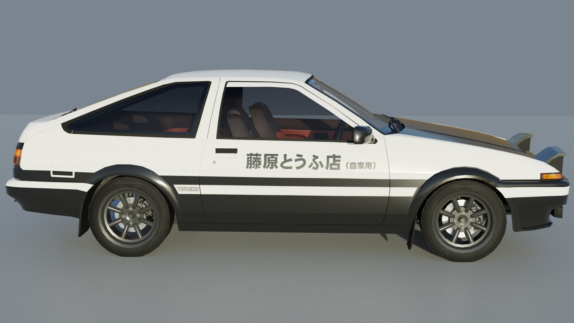 Toyota Trueno AE86 Initial D stylized 3D https://p.turbosquid.com/ts-thumb/YV/iFDc8A/BR/8/png/1654858565/1920x1080/fit_q87/23f009f08e37d9be1133b2c93cb789ed194e4646/8.jpg
