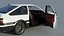Toyota Trueno AE86 Initial D stylized