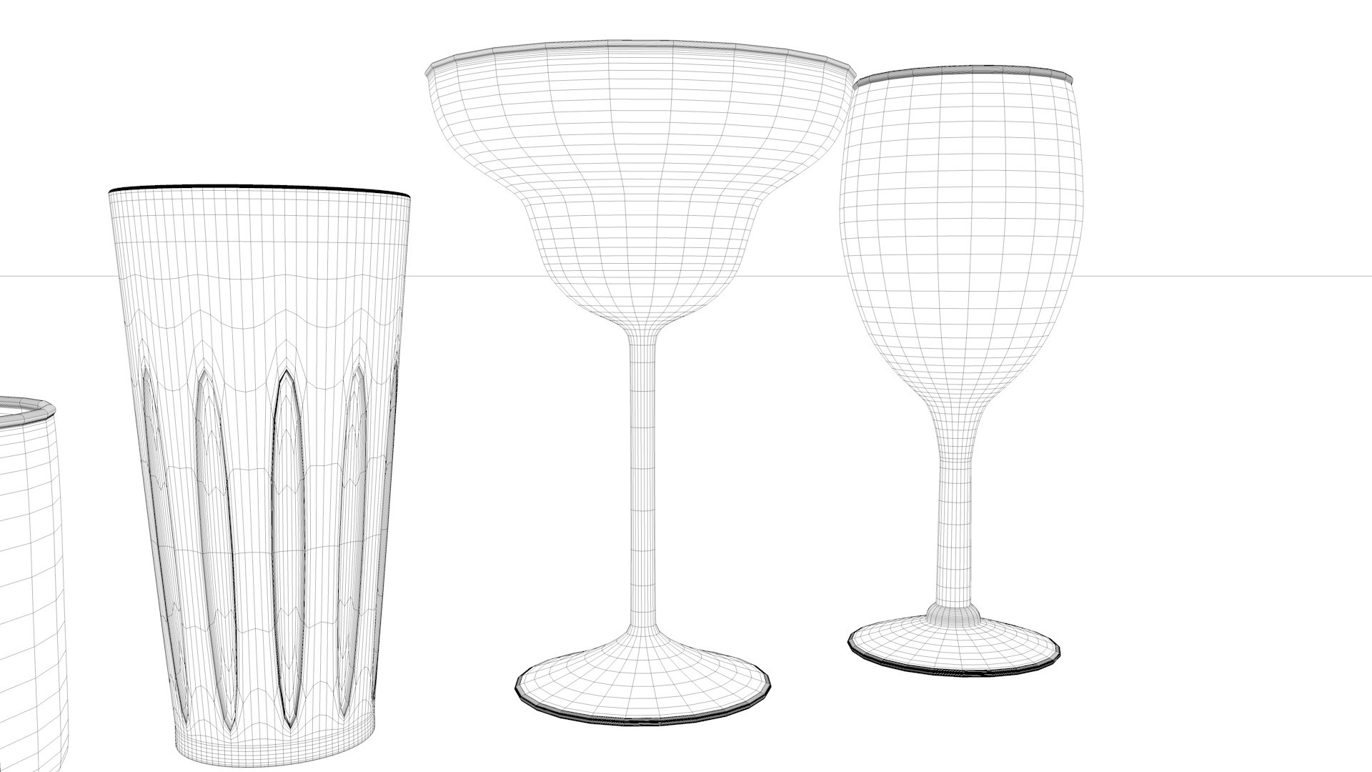 3D model Glass collection https://p.turbosquid.com/ts-thumb/YV/kcjxT5/Ih/glasscollectionwf_02/jpg/1637356820/1920x1080/fit_q87/85a1b973a491cf23e0d0b14ddc723d81a805f6d6/glasscollectionwf_02.jpg
