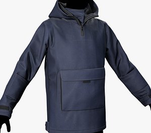 Blue Anorak Jacket